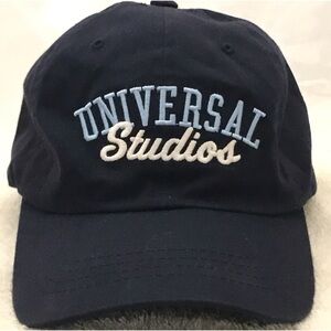 Universal Studios Adjustable Black Cotton Travel Cap